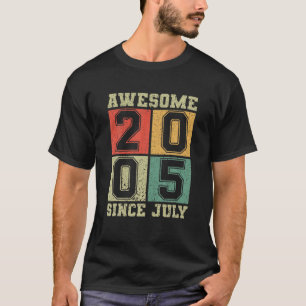 16. Geburtstag Männer Vintage Legende seit Juli 20 T-Shirt