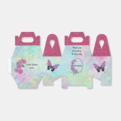 16 . Geburtstag mit Platterbsen und Schmetterling Geschenkschachtel (Ungefaltet)