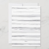 16 . Geburtstag Modern Birthday Party Einladung (Rückseite)