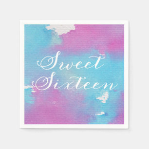 16 . Geburtstag Paper Napkins Serviette