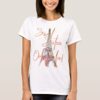 16 . Geburtstag Paris Eiffel Tower Ooh La La La