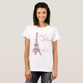 16 . Geburtstag Paris Eiffel Tower Ooh La La La T-Shirt (Vorne ganz)