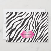 16 . Geburtstag-Party Einladung (Rückseite)