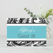 16 . Geburtstag Party Einladung (Stehend Vorderseite)