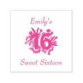 16 . Geburtstag Permastempel (Design)