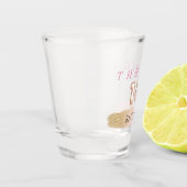 16. Geburtstag Personalisiertes Shot Glass Schnapsglas (Links)
