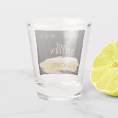16. Geburtstag Personalisiertes Shot Glass Schnapsglas (Rückseite)