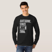 16. Geburtstag Phantastisch seit Juni 200 T-Shirt (Vorne ganz)