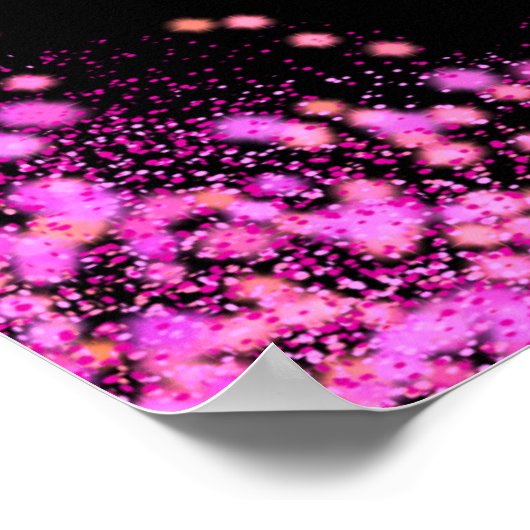 16. Geburtstag Poster (Ecke)