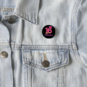 16 . Geburtstag Princess Crown, 16. Geburtstagskön Button (Beispiel)