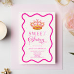 16 . Geburtstag Princess Crown 16. Geburtstagspart Einladung<br><div class="desc">Dies ist eine 16 . Geburtstag Princess Crown 16. Geburtstagsparty Einladung!</div>