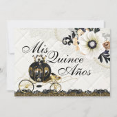 16 . Geburtstag Quinceanera Einladungen zum Geburt (Vorderseite)