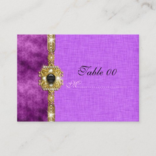 "16 . Geburtstag" rosa schwarz 16 Geburtstag Platzkarte (Vorderseite)