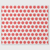 16. Geburtstag Roter Stern   Geschenkpapier (Flach)