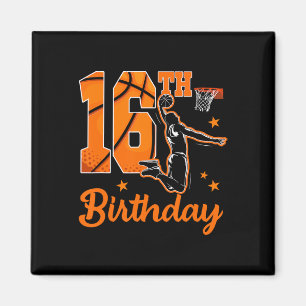 16. Geburtstag Sketll Thema 16-jähriger Jungenpart Magnet