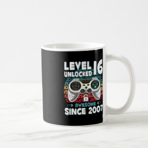 16. Geburtstag Sohn Junge Spaß Gamer 16. 16-jährig Kaffeetasse