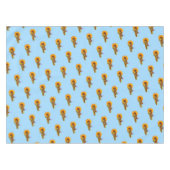 16 . Geburtstag Sonnenblumen und Balloons auf Ligh Tischdecke (Vorderseite (Horizontal))