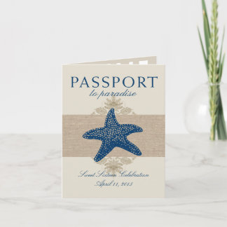 16 . Geburtstag Starfish Pass für Mexiko Einladung