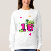 16 . Geburtstag Sweatshirt (Vorderseite)