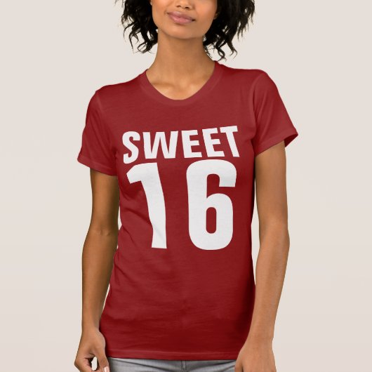 16 GEBURTSTAG-T - SHIRT (Vorderseite)