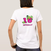 16 . Geburtstag T-Shirt (Rückseite)