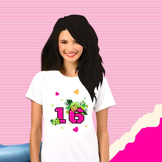 16 . Geburtstag T-Shirt
