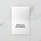 **16. GEBURTSTAG** VON HIPPO COMEDIAN KARTE (Innenseite)