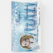 16 . Geburtstag, Winter Wonderland, Custom, Banner (Vertikal)