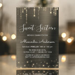 16 . Geburtstag zum Geburtstag Einladung<br><div class="desc">16 . Geburtstag - Die goldene und schwarze Sparkle-Lichter - Geburtstagsparty Einladung für einen eleganten Geburtstag . Dies ist die perfekte Einladung zum Geburtstag von 16 . Geburtstag für eine elegante Geburtstagsparty. Bitte kontaktieren Sie den Designer,  um passende Sonderanfertigungen zu erhalten.</div>