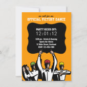 16. Geburtstags-Fußball-Party Einladung - (Rückseite)