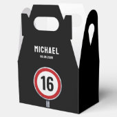 16. Geburtstags-Geschwindigkeitsbegrenzung Geschenkschachtel (Geöffnet)