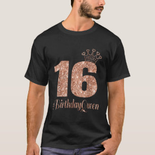 16. Geburtstagsgeschenk Teen 16 . Geburtstag 16 Ro T-Shirt