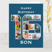 16. Geburtstagskarte Karte (Gelbe Blume)