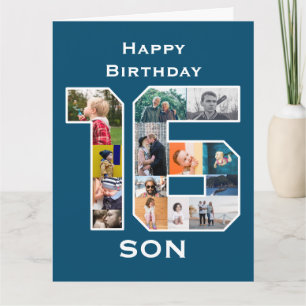 16. Geburtstagskarte Karte