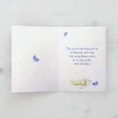 16. Geburtstagskarte und Blume Karte (Innenseite)