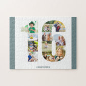 16. Geburtstagskollage Nr. 16 Keepake Puzzle (Horizontal)