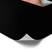 16. Geburtstagsnummer 16 Custom Foto Collage Poste Poster (Ecke)