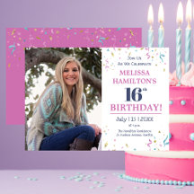 16. Geburtstagsparty Foto