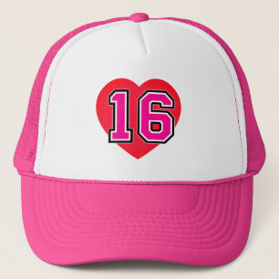 16. Geburtstagsparty Trucker Hat Truckerkappe