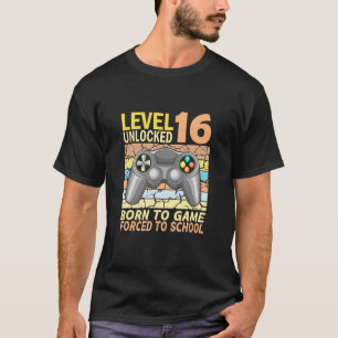 16. Geburtstagsspieler gezwungen, zur Schule zu ge T-Shirt