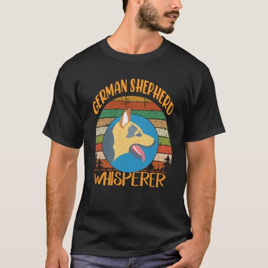 16 German Shepherd Whisperer T-Shirt (Vorderseite)