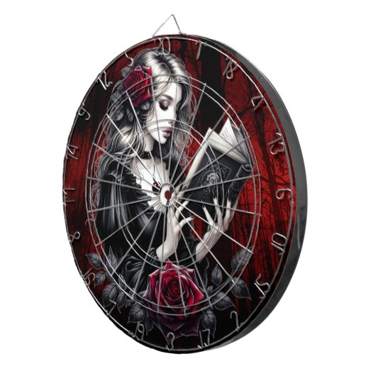 #16 Gothic Fun Dartscheibe (Vorderseite rechts)