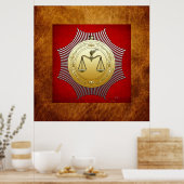 16. Grad: Prinz von Jerusalem Poster (Küche)