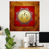 16. Grad: Prinz von Jerusalem Poster (Heimbüro)