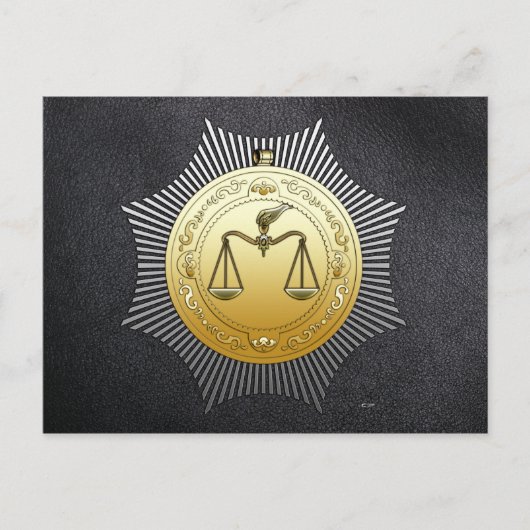 16. Grad: Prinz von Jerusalem Postkarte (Vorderseite)