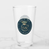 16. Hochzeitstag Peridot & Silver Rose G Glas (Rückseite)