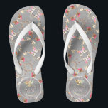 16. Hochzeitstag Peridot, Wax, & Statice Badesandalen<br><div class="desc">Also braucht sie Flip Flops und es ist ihr 16. Hochzeitstag? Dann ist vielleicht meine Wachskerze,  Peridot und Statice Blume Grafik genau das,  was Sie suchen!</div>