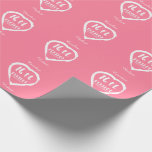16. Hochzeitstag traditioneller Peridot Geschenkpapier<br><div class="desc">Wenn Sie Hilfe bei der Anpassung dieses Designs möchten,  kontaktieren Sie mich bitte,  es gibt einen frag dieser Designerschaltfläche,  direkt unterhalb dieses Textes. Aromantisches Herz Pinselstrich Design für Menschen,  die 16. Hochzeitstag feiern. Peridot Edelstein ist das traditionelle Geschenk für diesen Anlass.</div>
