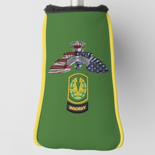 16. Im Flugzeug Adler der Militärpolizei Golf Headcover (Rotieren 90)