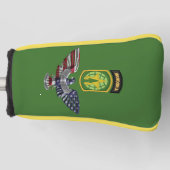 16. Im Flugzeug Adler der Militärpolizei Golf Headcover (Vorderseite)
